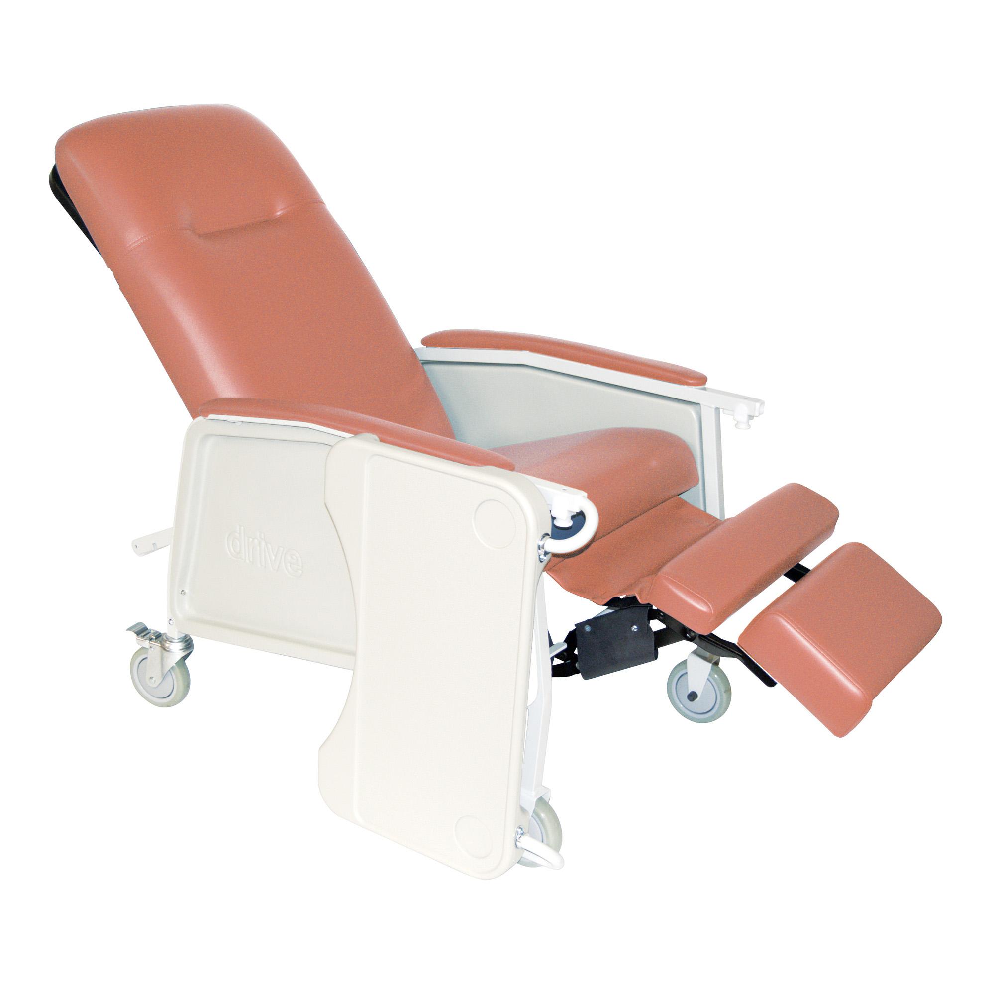 3 Position Heavy Duty Bariatric Geri Chair Recliner Geriatric Wheelchairs