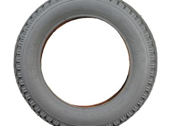 12.5" x 2.25" (62-203) Light Grey Knobby Pneumatic Tire