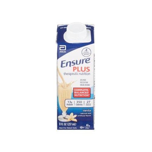 Ensure Plus Ready to Drink Therapeutic Nutritional Shake - Vanilla - 8 oz