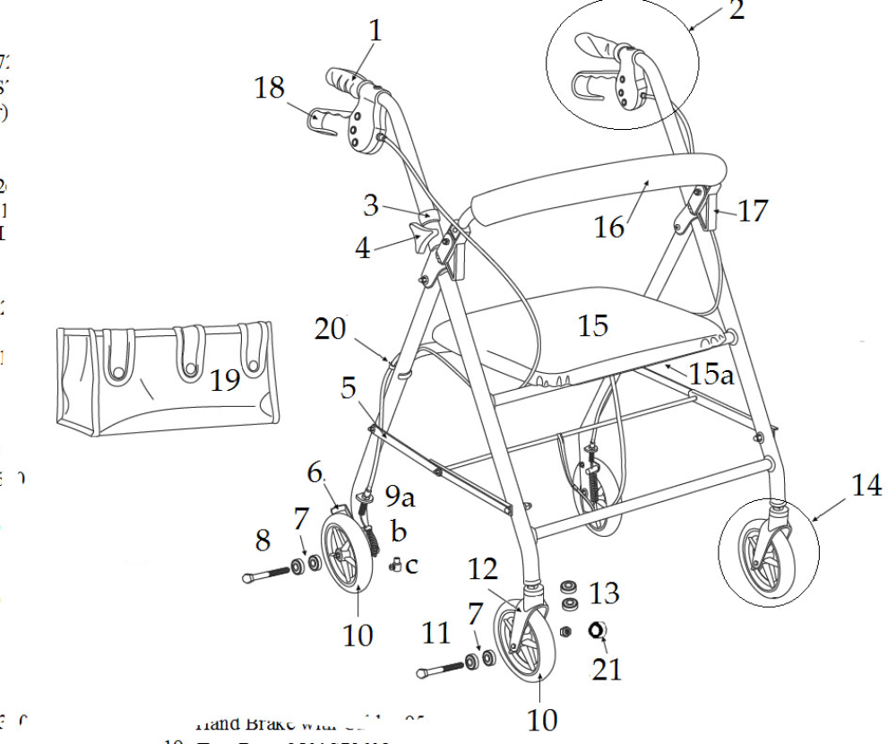 Parts For R726 parts diagram