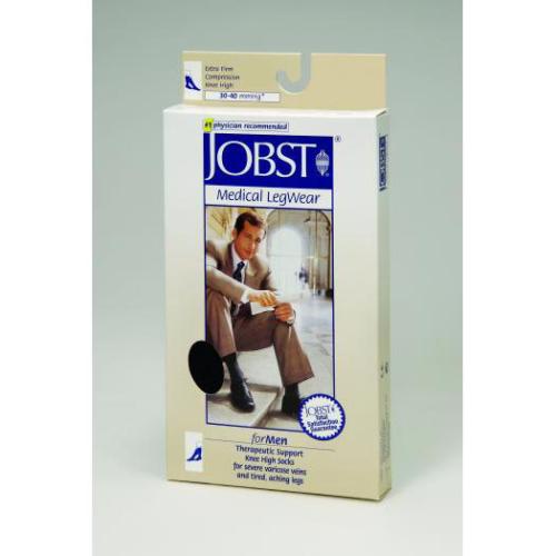 JOBST for Men 30-40 mmHg Knee High Open Toe - Ribbed