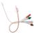 Cysto-Care Folysil 2-Way Straight Silicone Foley Catheter - 15cc Balloon