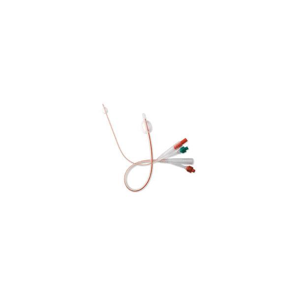 Cysto-Care Folysil 2-Way Straight Silicone Foley Catheter - 15cc Balloon