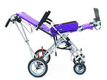 Convaid Safari Recline Back Frame Option in the purple color