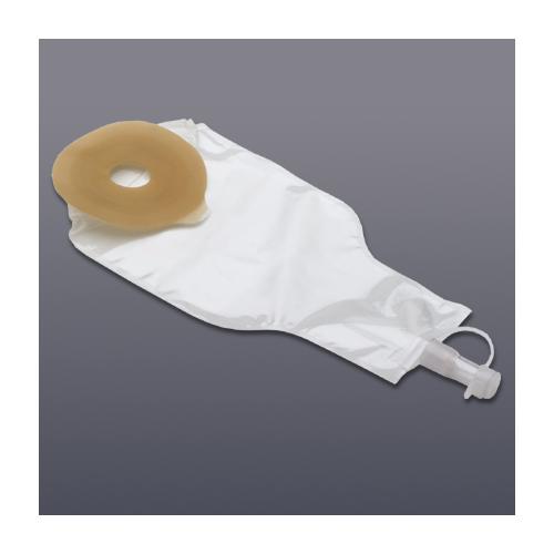 Drainable Fecal Collector w/ Cut-to-fit FlexTend Tapered Skin Barrier