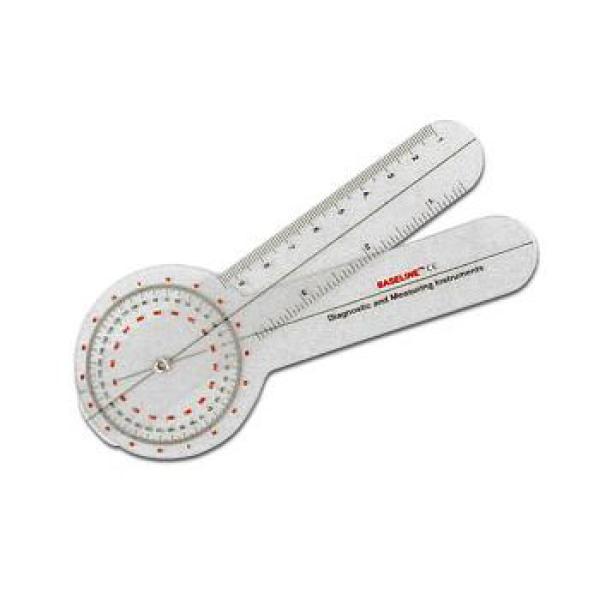 Plastic 360 ISOM Plastic Goniometer - 6" (15 cm)