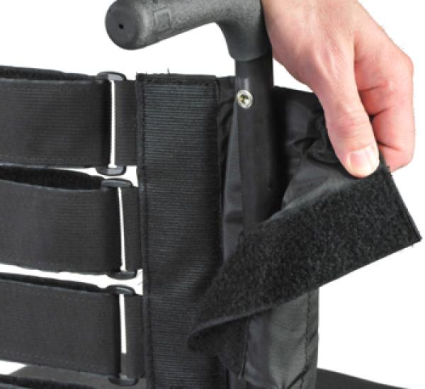 Adjustable Tension General Use Wheelchair Back Cushion - Welcome
