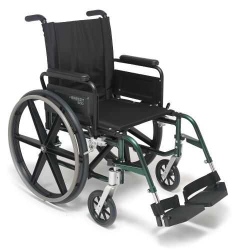 Quickie Breezy 600 Lightweight Wheelchair - Discontinued