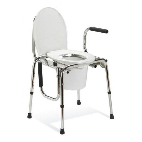 Drop-Arm Commode, Non Padded