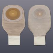 Premier Drainable Pouch w/ Cut-to-Fit Convex Flextend Barrier and Tape - Transparent w/ Porous Cloth