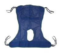 Full Body Patient Lift Sling with Commode Cutout