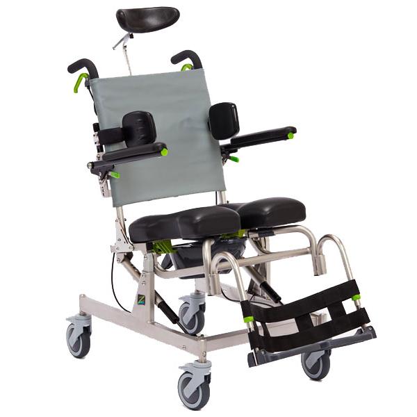 Raz Design RAZ-AT Tilt Rehab Shower Commode Chair