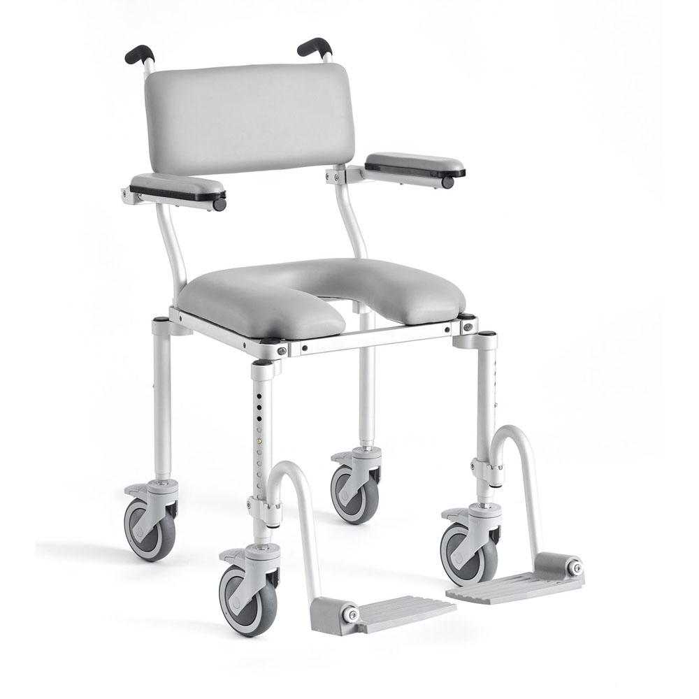 Portable shower commode chair hot sale