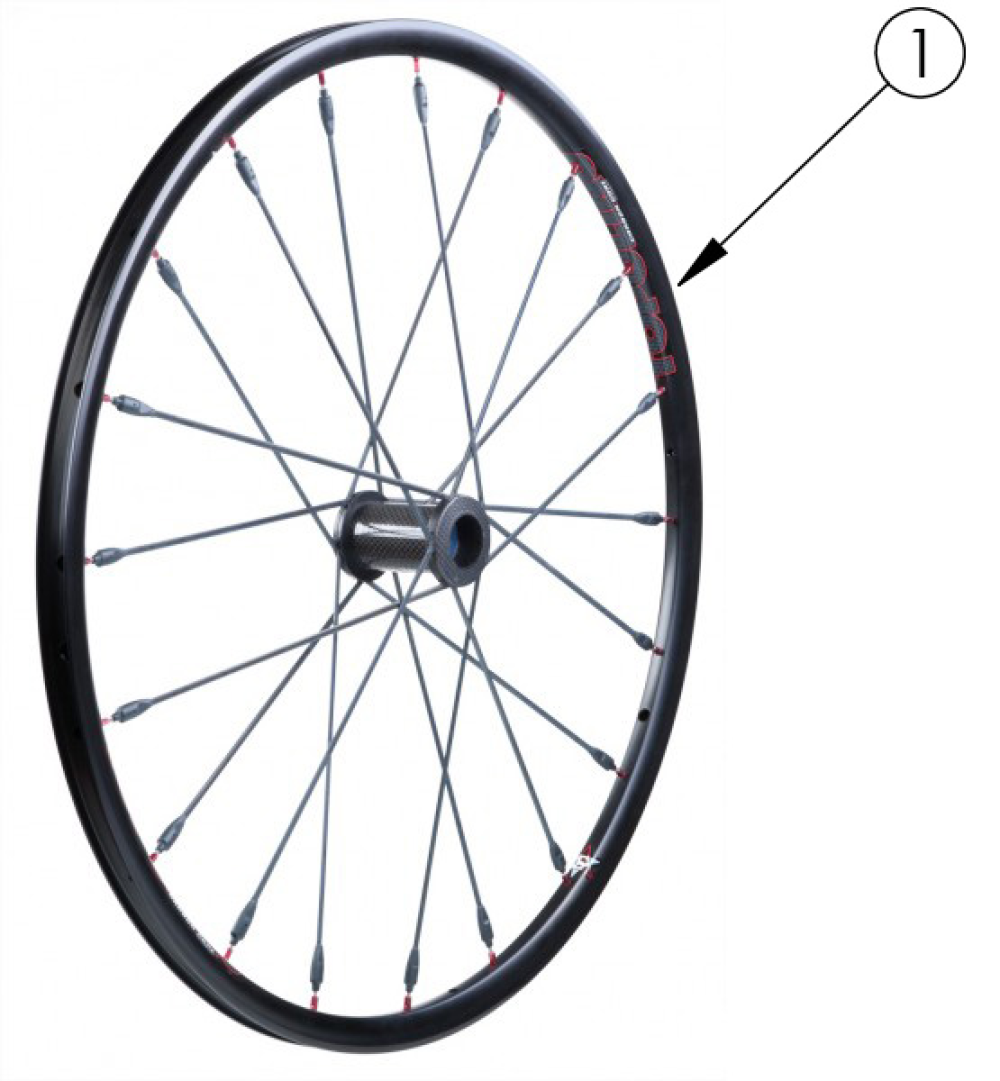(discontinued) Topolino Wheel parts diagram