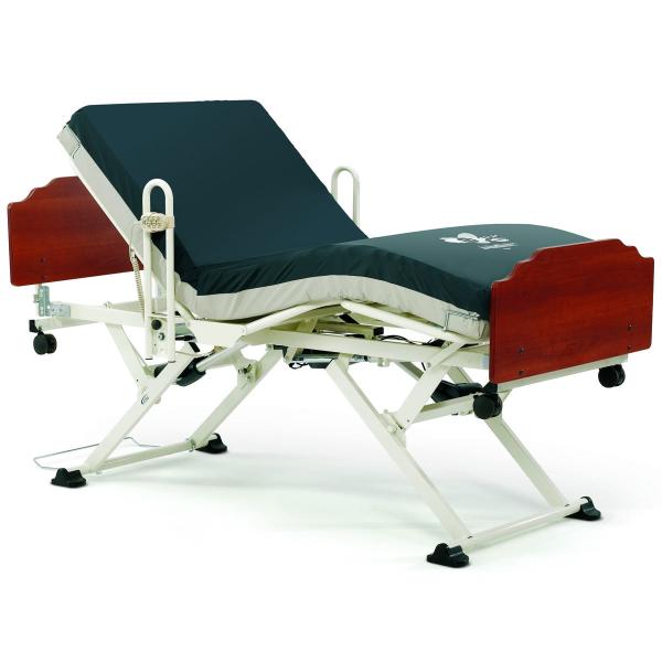 Carroll CS3 Long Term Hospital Bed with optional mattress and bed rails