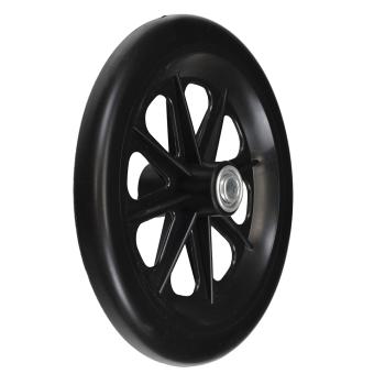 Invacare Caster Wheel 8 x 1 in., Black Hub