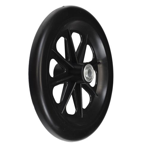 Invacare Caster Wheel 8 x 1 in., Black Hub