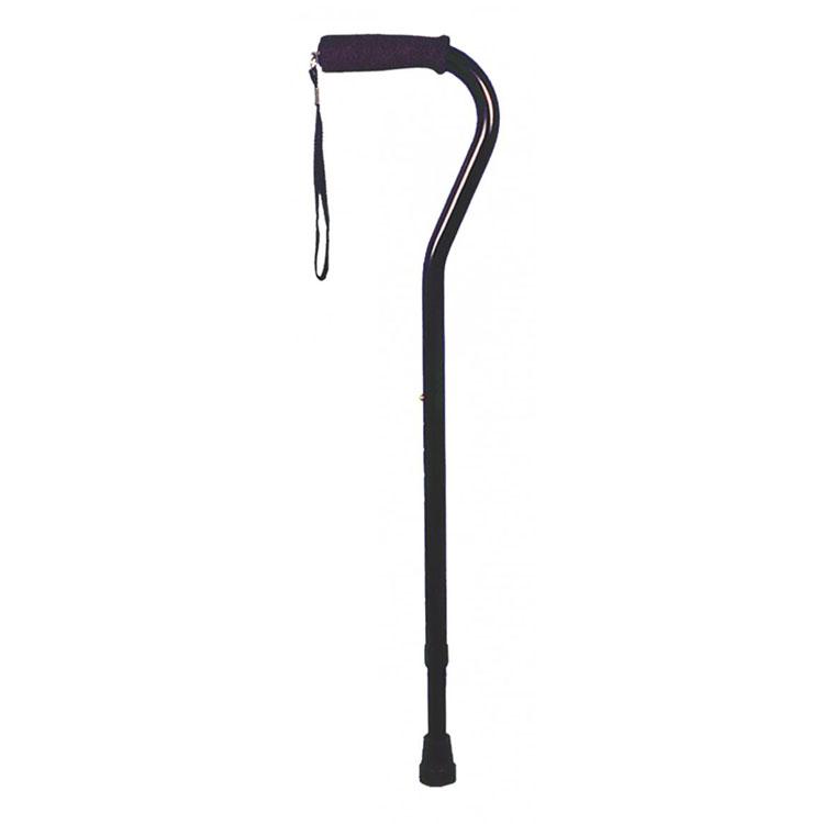 Foam Grip Offset Handle Walking Cane | Straight Canes