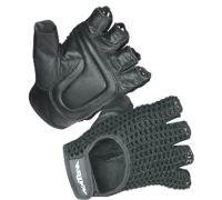 Hatch Mesh Back Wheelchair Gloves - Black