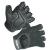 Hatch Mesh Back Wheelchair Gloves - Black