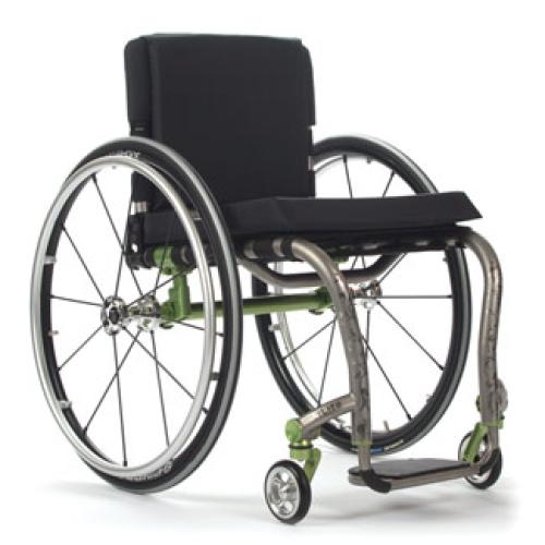 Titanium Gel/Foam Wheelchair Cushion, 16 x 18