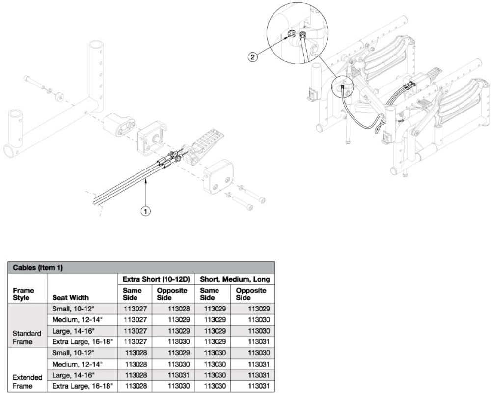 Little Wave Arc Replacement Parts by Ki Mobility