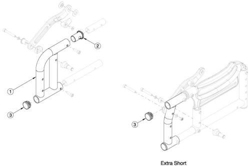 Arc Front Side Frame - Growth parts diagram