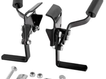 Invacare Fixed Arm Push-to-Lock, Wheel Lock, Bolt-On