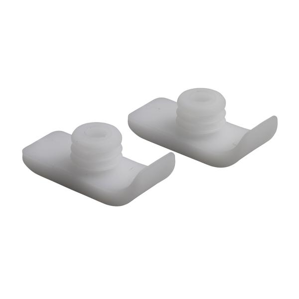 Walker Ski Glides in White