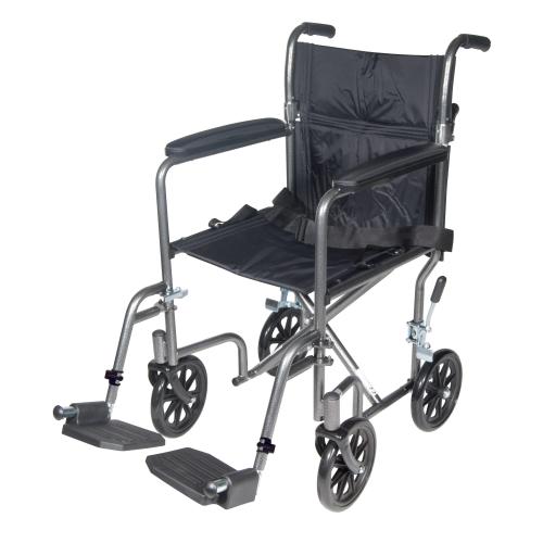 Steel Transport Wheelchair