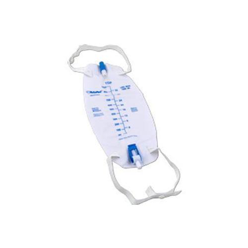 Premium Leg Bag with Flip Valve and Flocked Back