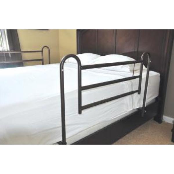 Home Bed Style Adjustable Length Bed Rails | Bed Accessories