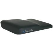 Comfort Co SupportPro Wedge Cushions - Wheelchair Wedge Cushion, Round Bottom with Pommel, 18 x 18 - A510063 - 1 Each / Each