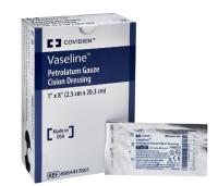 Vaseline Petrolatum Gauze CISION Dressing Foil Packs - 1" x 8"