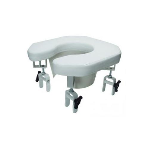 Lumex Multi-Position Open Padded Raised Toilet Seat Lumex Multi-Position Open Padded Raised Toilet Seat