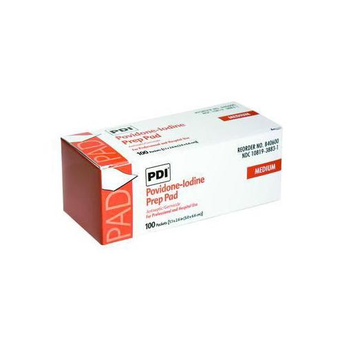 Povidone-Iodine Prep Pads