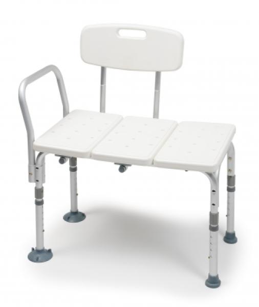 Lumex NonPadded Transfer Tub Bench Bath Transfer Benches