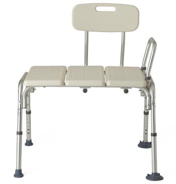 Transfer Bench With Back - Non-Padded