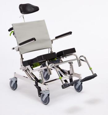 Raz Design RAZ-AT600 Heavy Duty Tilt Rehab Shower Commode Chair