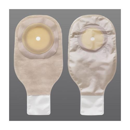 Premier Drainable Pouch w/ Cut-to-Fit FlexWear Skin Barrier w/ Tape and Pouch Clamp Closure - Ultra Clear