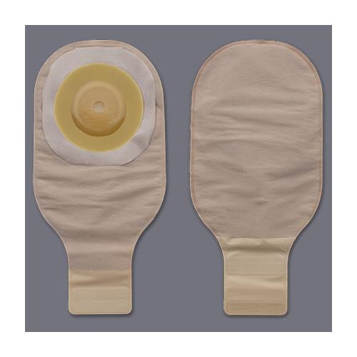 Premier Drainable Pouch w/ Lock 'n Roll Closure and Cut-to-Fit Convex Flextend Skin Barrier w/ Tape - Beige