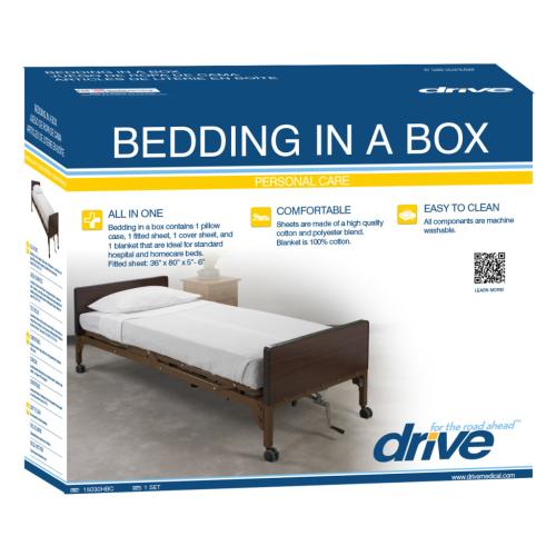 Cardinal Health Essentials Fitted Hospital Bottom Bed Sheet