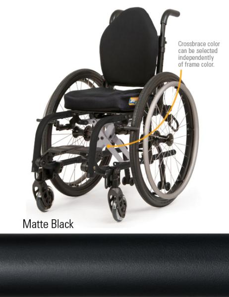 Quattro Aptica Xt Charcoal Gray Wheelchair With Cab Seat - 003003000041