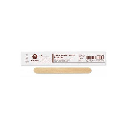 Puritan 6 Sterile Standard Wood Tongue Depressor