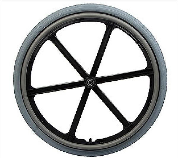 Quickie 6 Spoke Mag 24" Wheel Complete Wheelchair Wheels