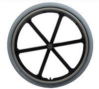 Quickie 6 Spoke Mag 24" Wheel Complete