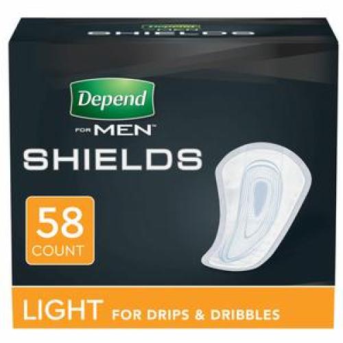 Depend Shields for Men - Light Absorbency