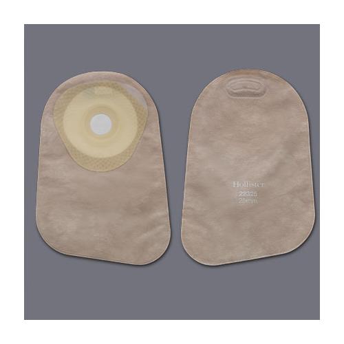 Premier Closed Pouch w/ Pre-Cut SoftFlex Skin Barrier and Integrated Filter - Beige