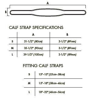 Wheelchair Accessories Padded Calf Strap