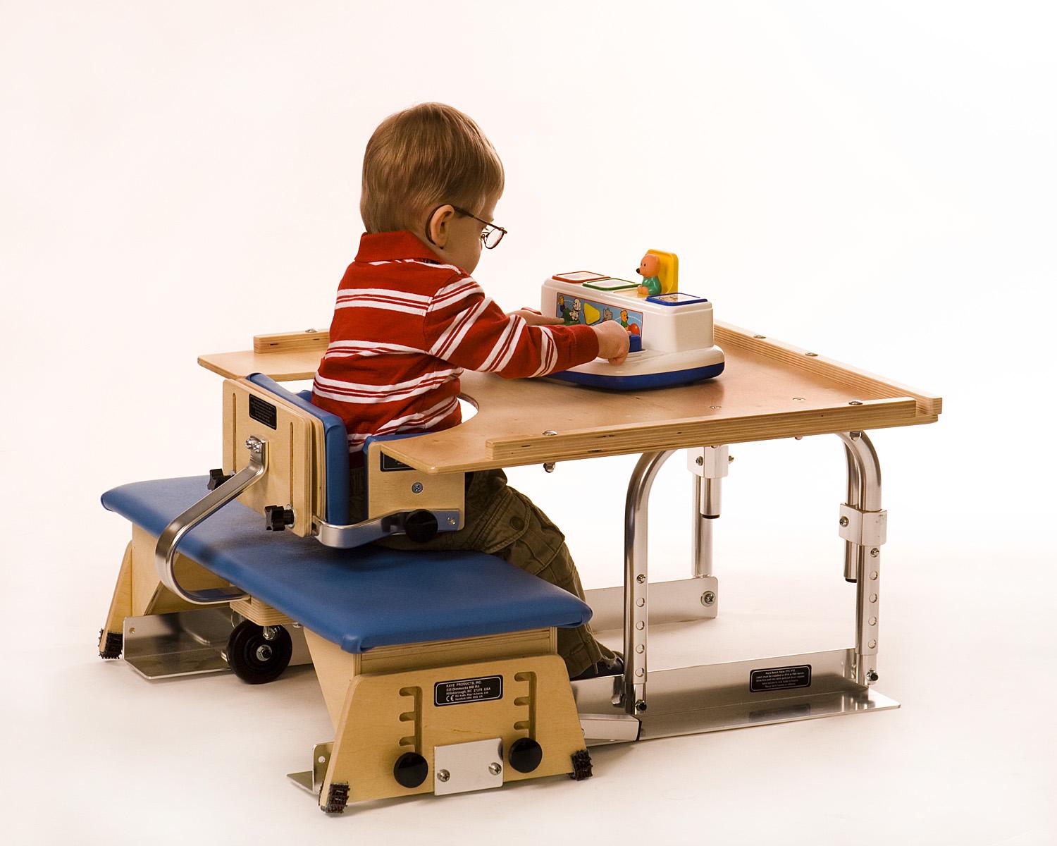 Kaye Adjustable Tilting Therapy Bench Activity and Positioning